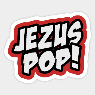 JezusPop! Logo2 Sticker